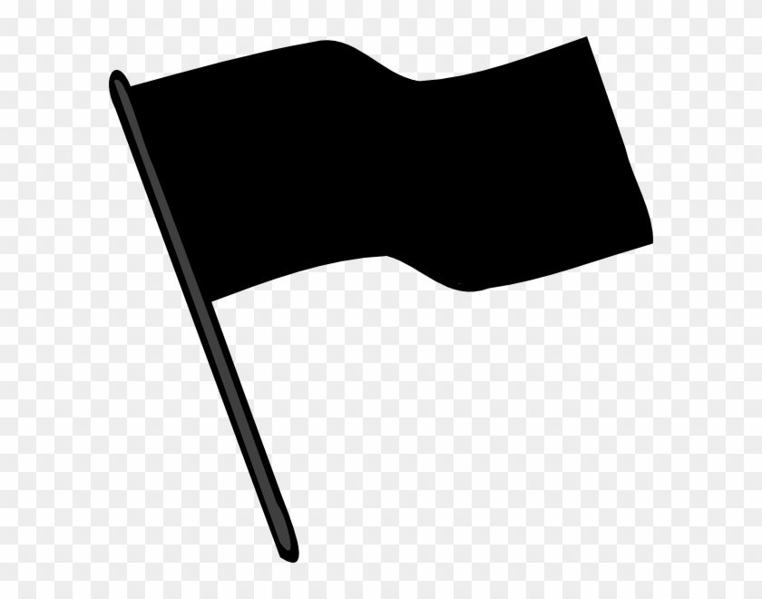Black White Clipart Flag Banner Clipart Black And Black Flag