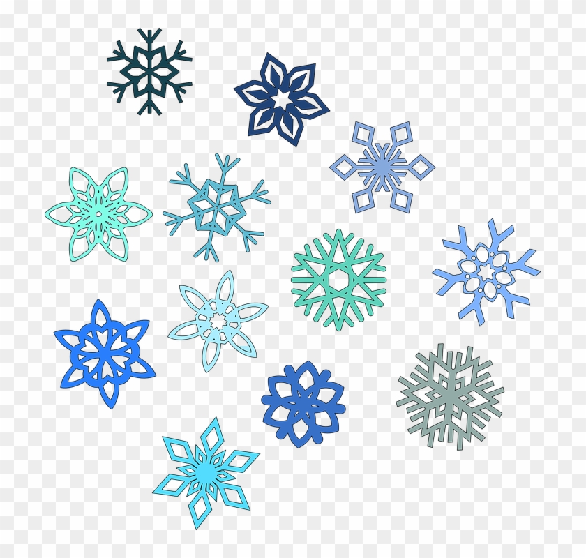 simple snowflake clipart no background