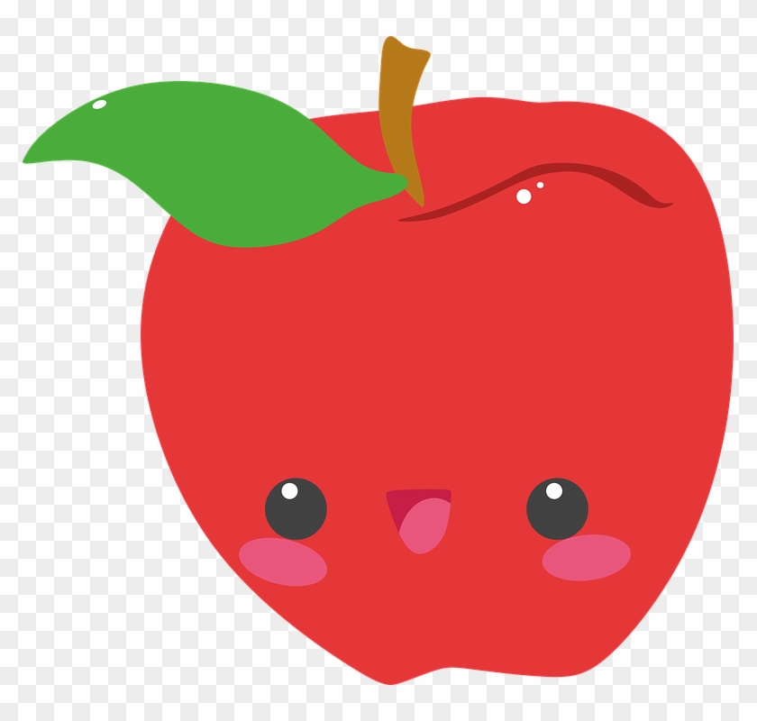 Cute Apple Png - Cute Apple Cartoon Png, Transparent Png - 789x720(#848146)  - PngFind