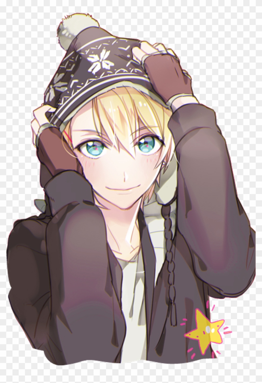 Animeboy Sticker - Blonde Cute Anime Boy, HD Png Download -  1024x1444(#850168) - PngFind