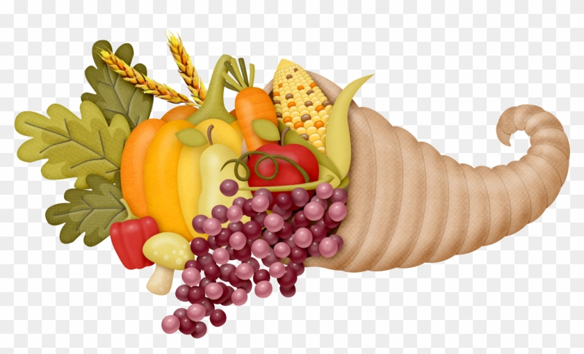 Transparent Cornucopia Clip Art, HD Png Download - 2333x1365(#850577