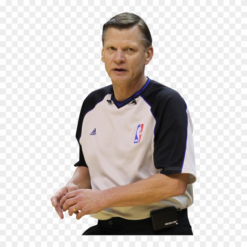 Nba Referee And Current Analyst For Espn/abc - Nba Referee Png ...