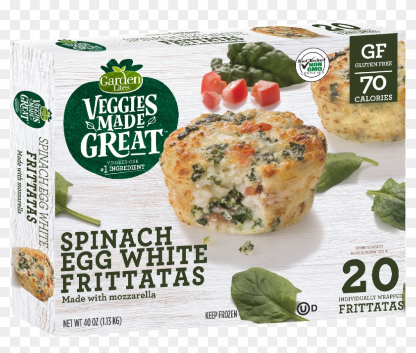 Spinach Egg White Frittata - Garden Lites Spinach Egg White Frittata