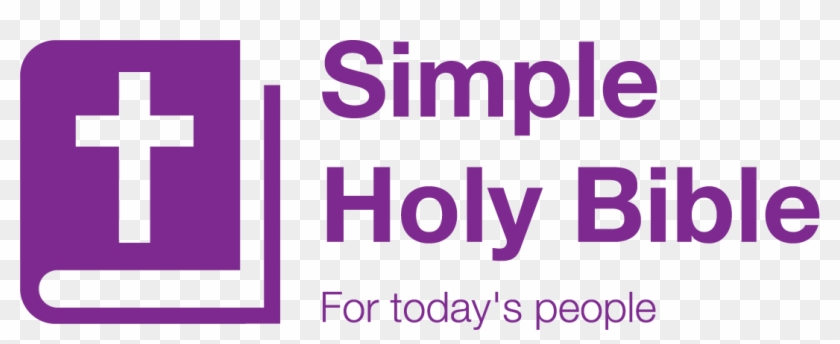 Simple Holy Bible - Graphic Design, HD Png Download - 1073x389(#854626 ...