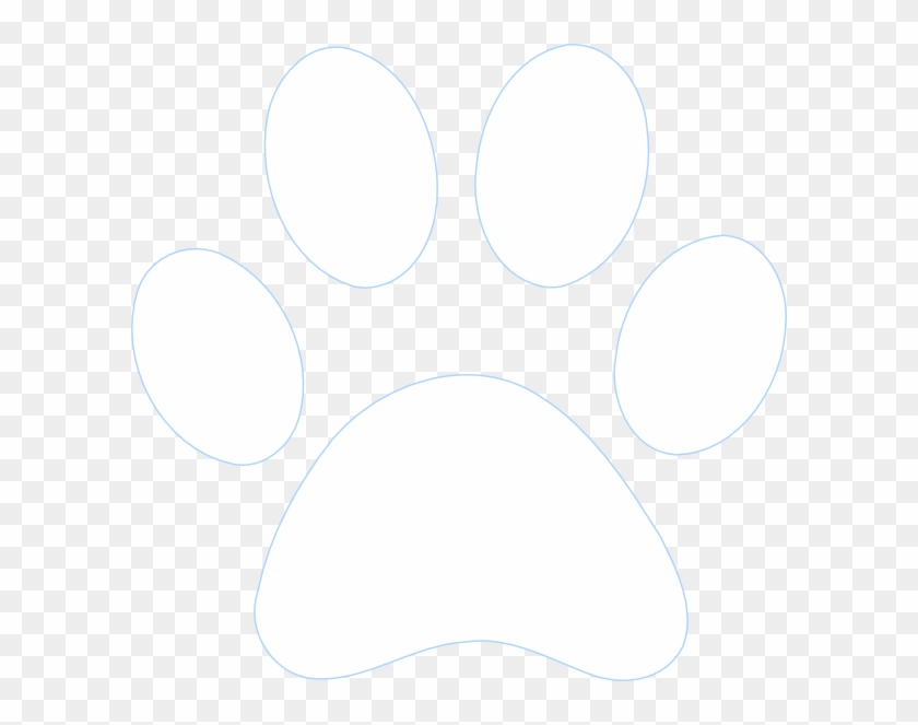 Download Original Png Clip Art File Paw Print Outline Svg Images Transparent Png 600x583 855588 Pngfind