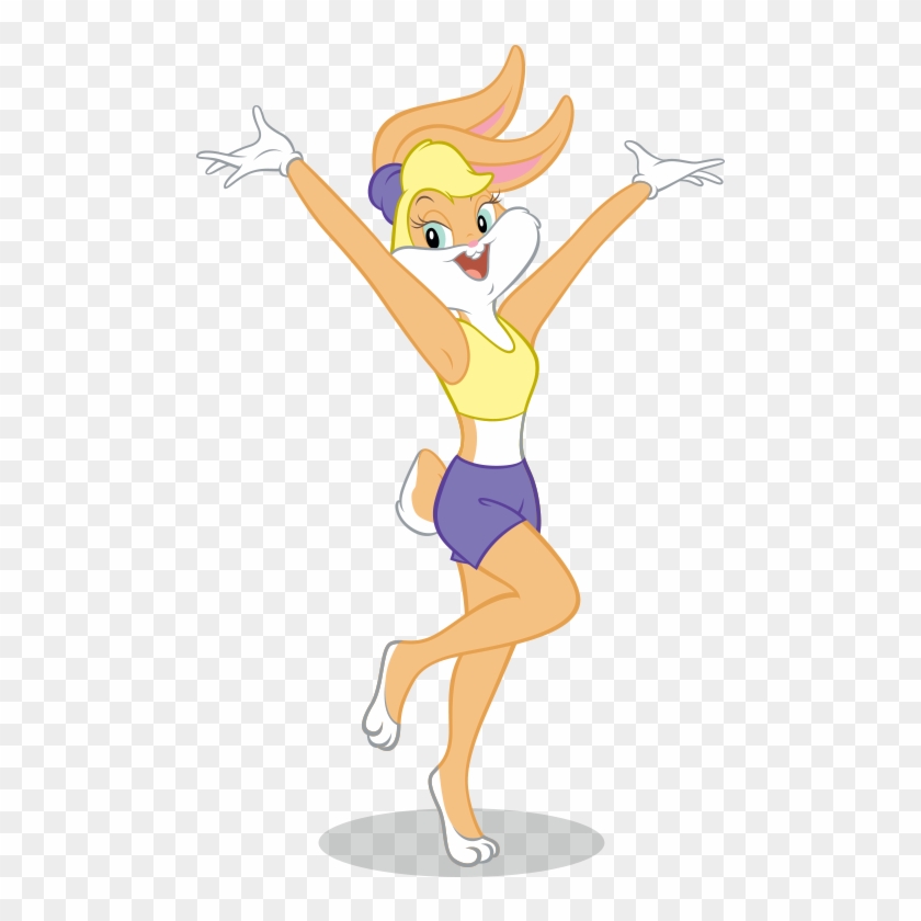 Bugs Bunny Basketball Clipart - Lola Bunny, HD Png Download - 565x803