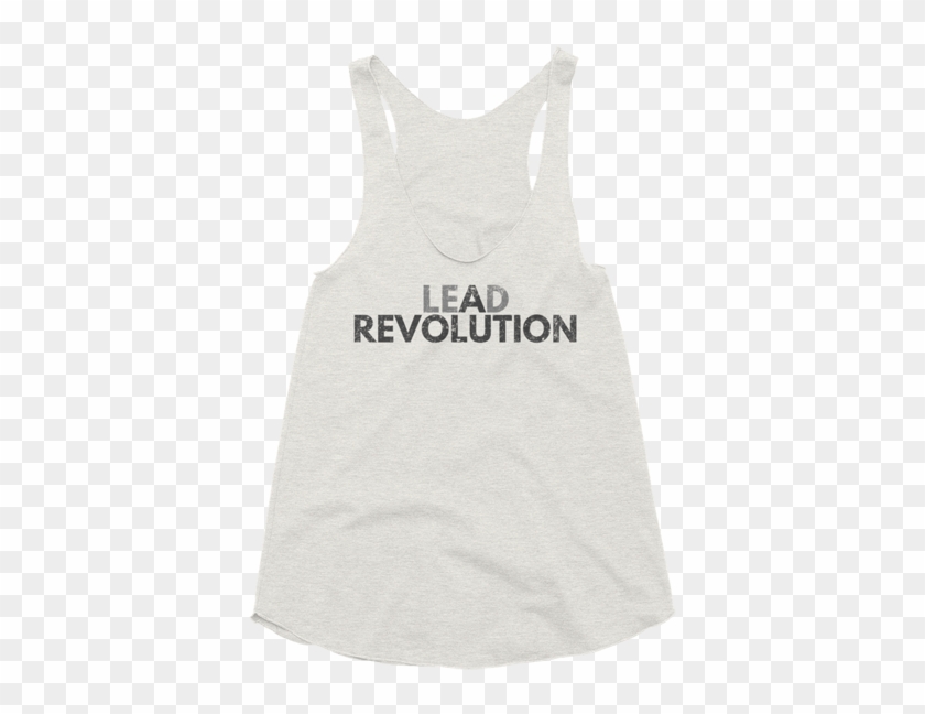 Oatmeal Lead A Revolution Womens Racerback Tank Top - Active Tank, HD ...