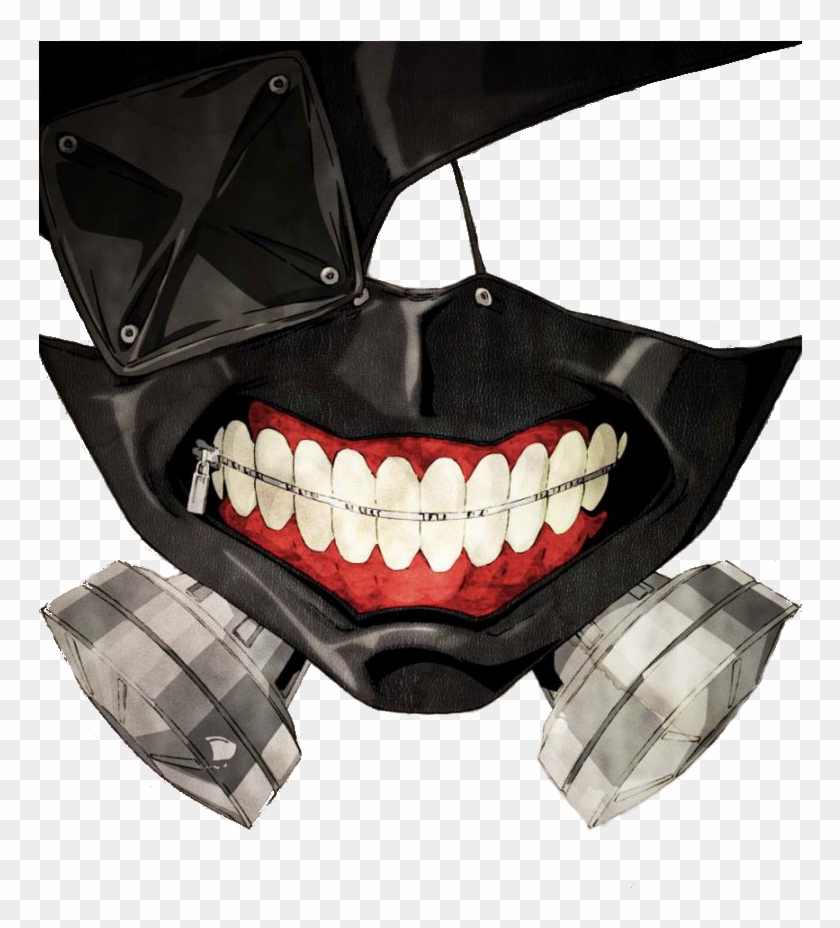 Kaneki Ken Mask Png Anime Tokyo Ghoul Mask Transparent Png 763x1080 Pngfind