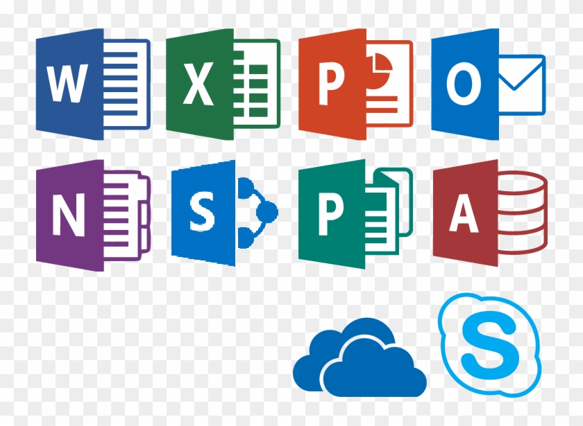 Microsoft Office 365 Png - Office 2016 Word Logo, Transparent Png -  740x535(#859470) - PngFind