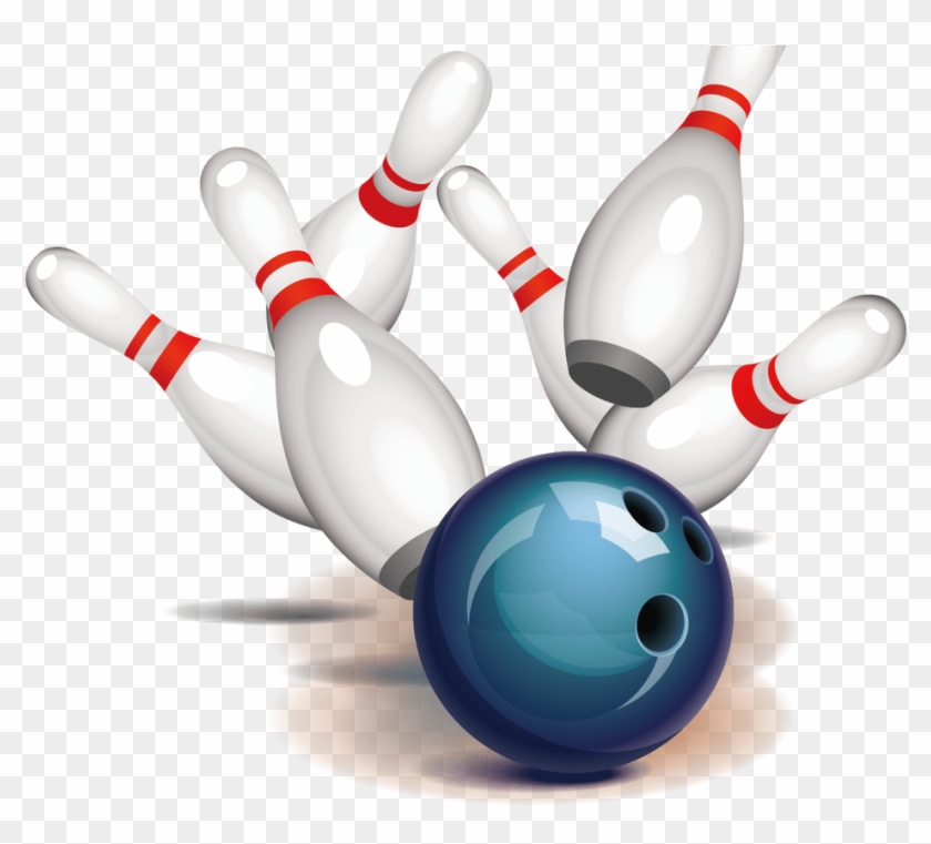Bowling Ball Bowling Pin Strike Clip Art Vector Bowling