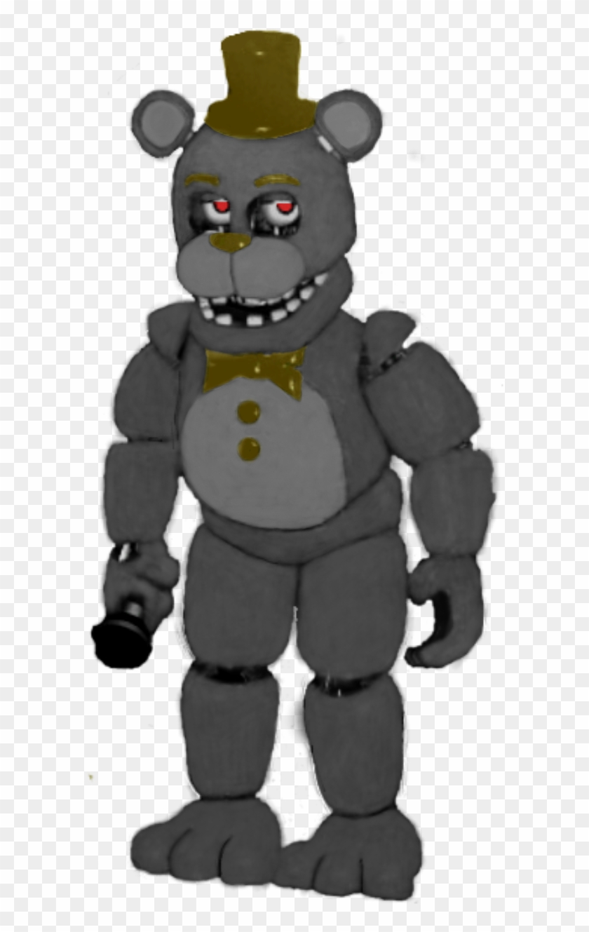 Nightmare Withered Freddy - Fnaf Nightmare Chica Png, Transparent