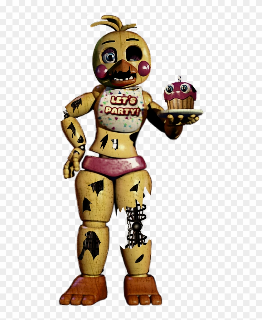 Withered Toy Chica By Fazboggle, HD Png Download , Transparent Png