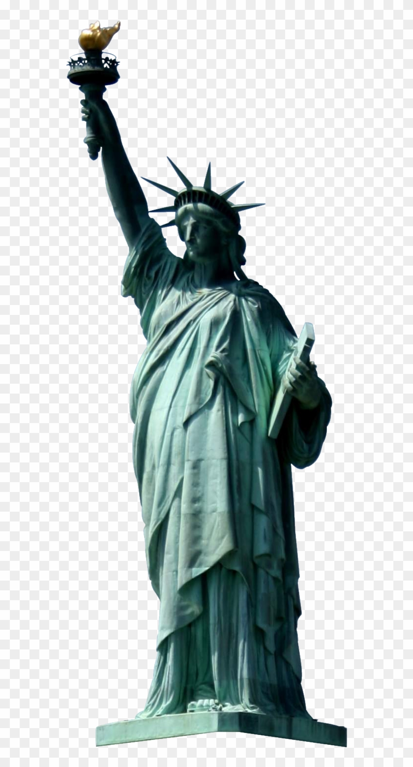 Render Statue De La Liberte New York Ellis Island Couronne Statue Of Liberty Hd Png Download 668x1534 Pngfind