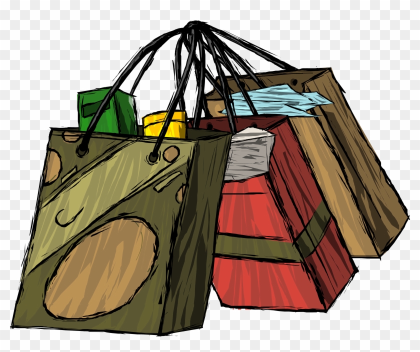 Shopping Bags - Cartoon Shopping Bags Png, Transparent Png -  4000x3163(#869337) - PngFind