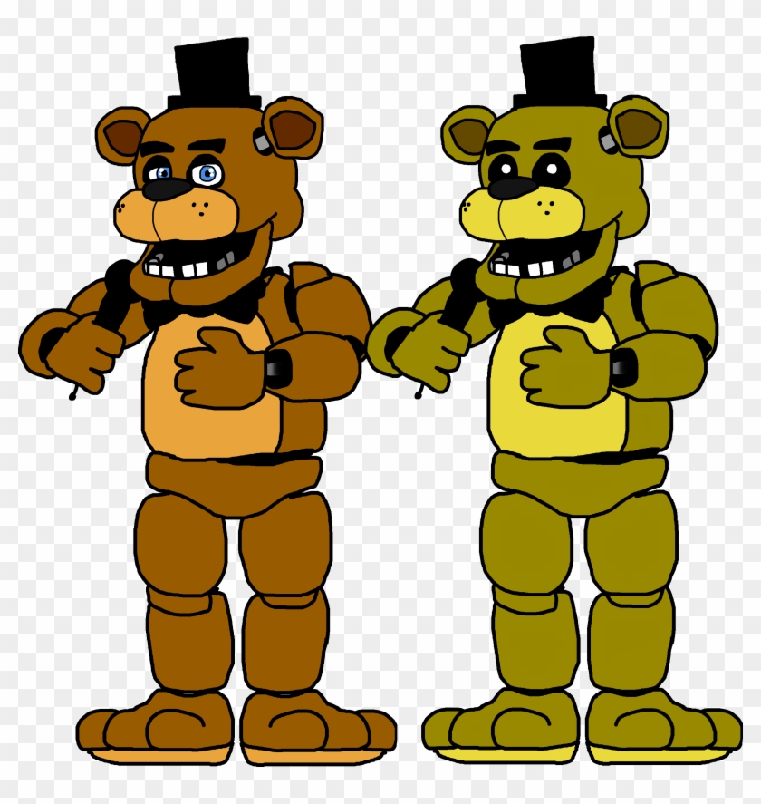 Golden Freddy Fazbear Drawing Fnaf 1 Freddy Drawing Hd Png Download 2457x2478 Pngfind