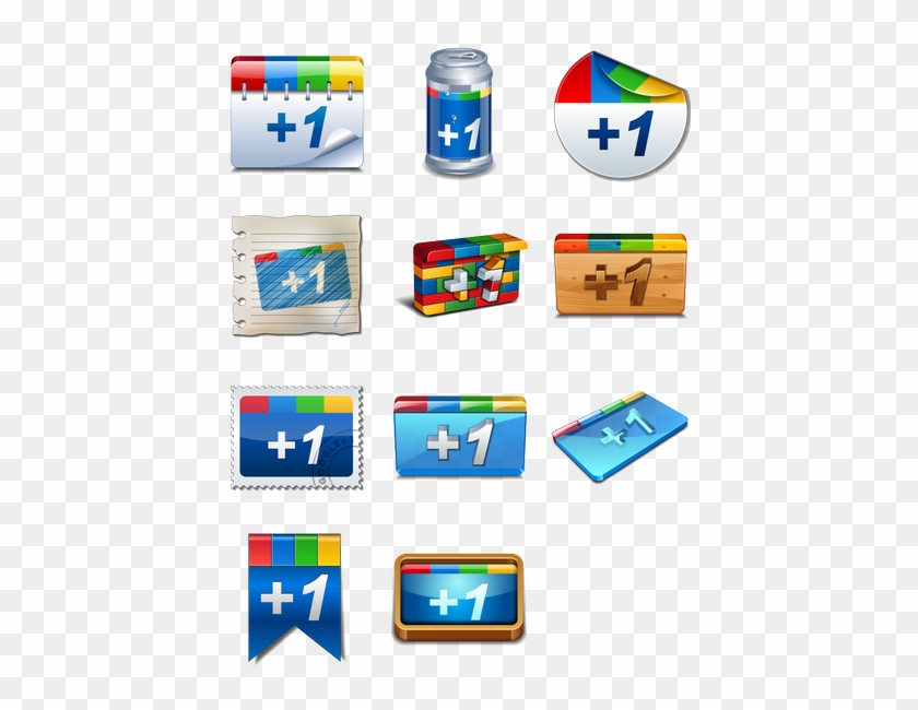 Google Plus Icon Pack By Iconshock - Google 1, HD Png Download ...