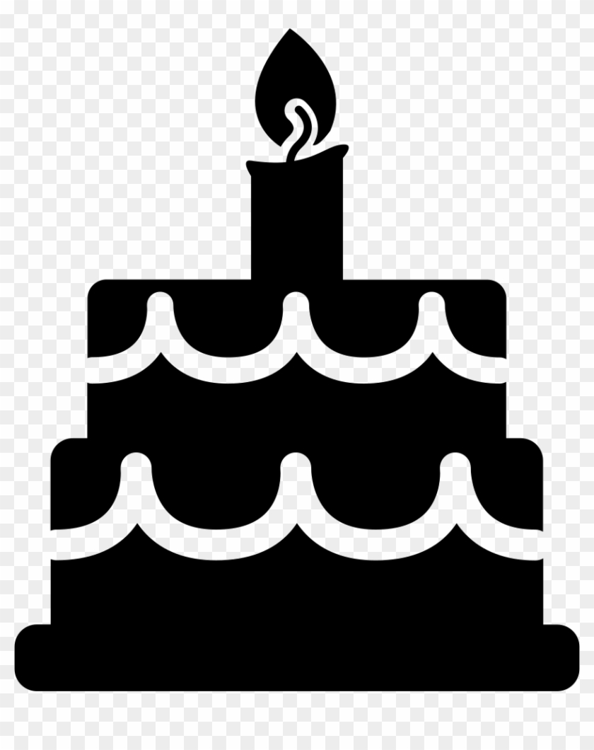 Download Birthday Cake Comments - Birthday Cake Vector Icon, HD Png ...