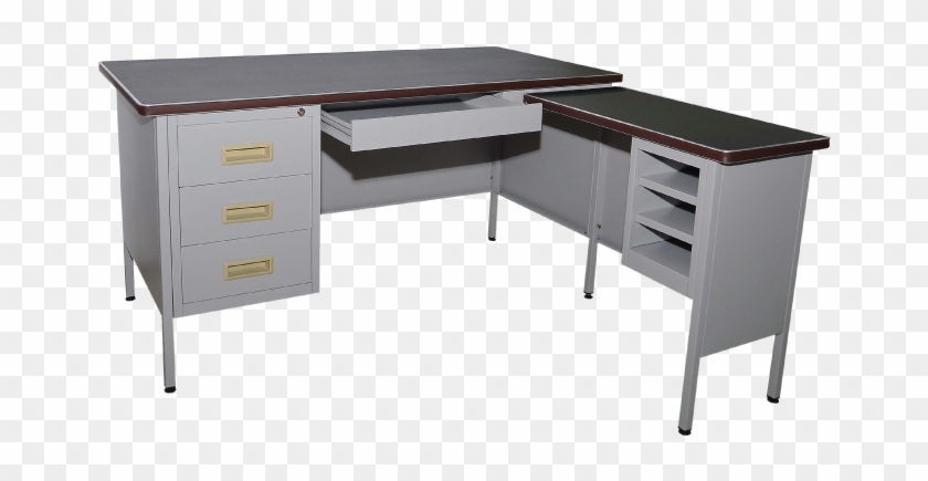 5 L Shape Pedestal Desk S101 Lt Steel Office 5 L Shape Pedestal Desk S101 Lt Steel