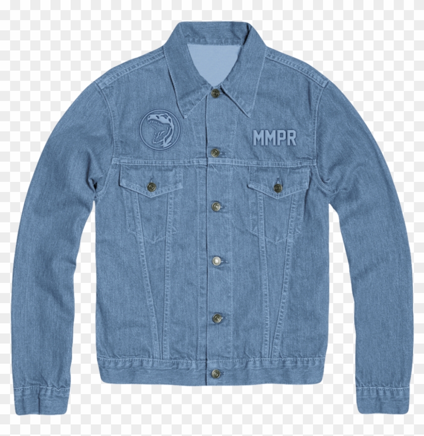 transparent denim jacket