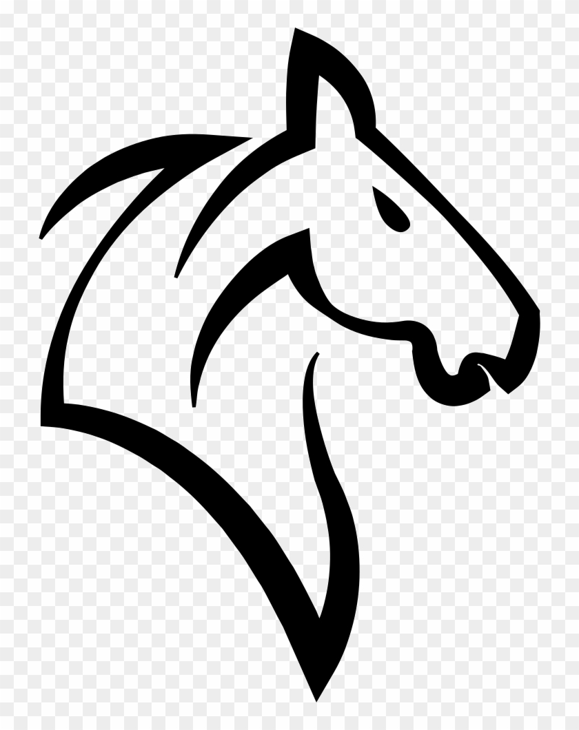 Horse Logo Comments Horse Head Outline Icon Png Transparent Png 728x980 8484 Pngfind