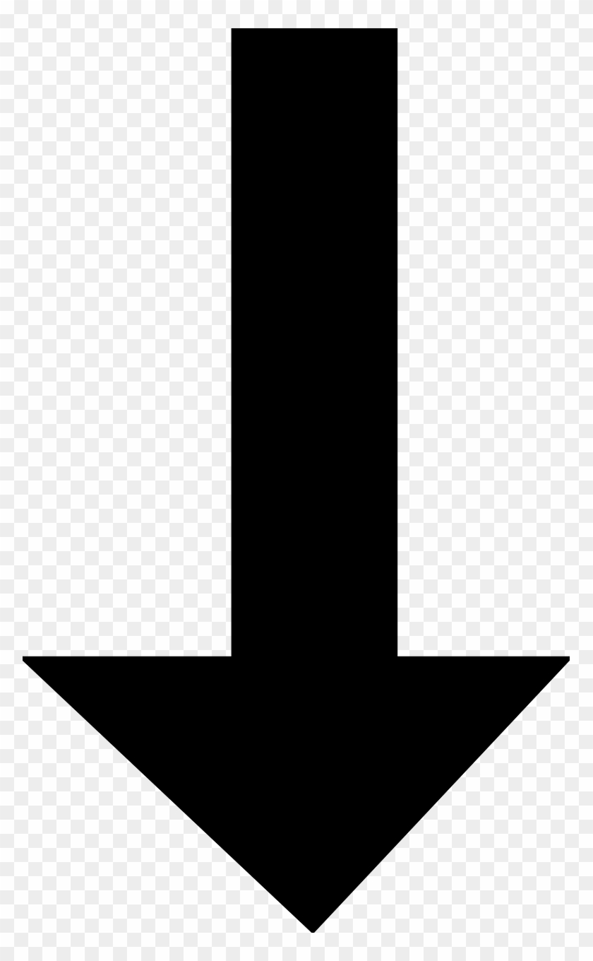 Png Black And White Downward Png Image Picpng - Down Arrow Transparent  Background, Png Download - 775x1280(#898873) - PngFind