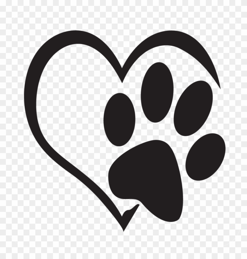 Heart Paw Print Photomal Com Wolf Claw Logo Wolf Symbol - Empreinte Patte De Chien, Hd Png Download - 1024X1024(#899359) - Pngfind