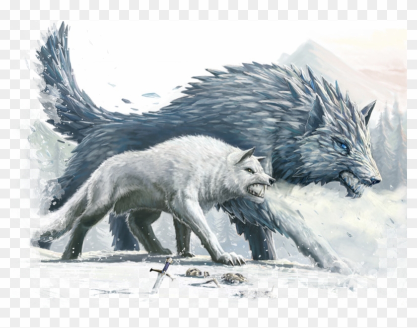 Paw Print Transparent - Winter Wolf 5e Stat Block, HD Png Download.