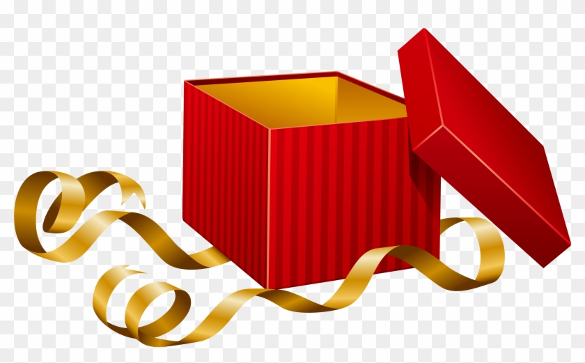 Gift Box Open Png, Transparent Png 6288x3605(90726