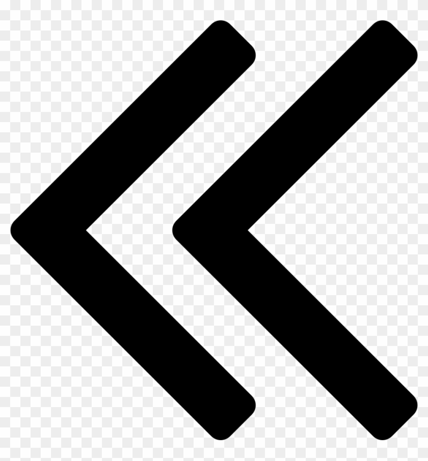Download Double Left Chevron Svg Png Icon Free Download Double Arrow Left Png Transparent Png 950x980 95287 Pngfind