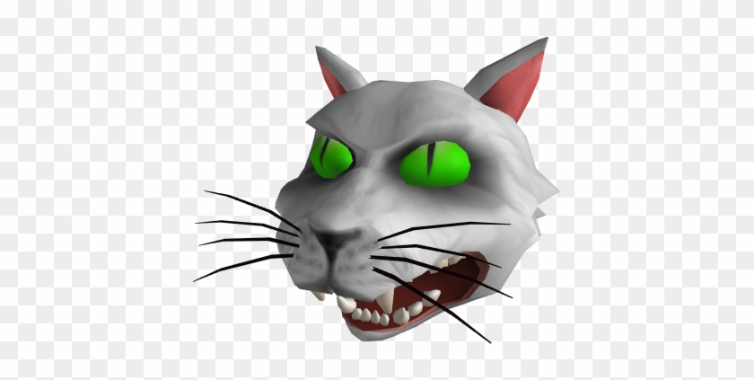 Possessed Cat Head Possessed Cat Head Roblox Hd Png Download - ginger cat roblox