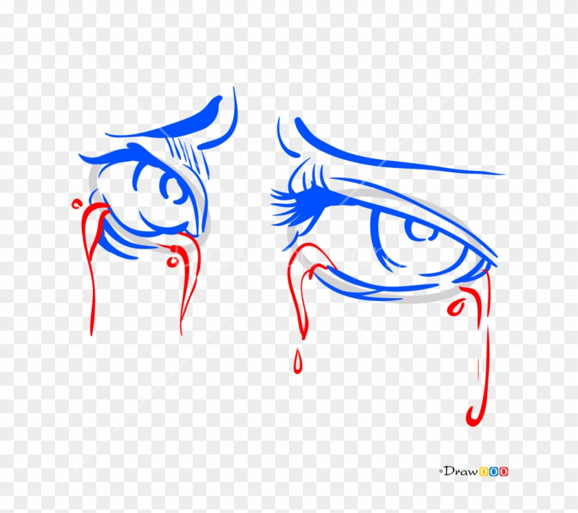 Crying Eyes Cartoon - Crying Eyes Drawing Cartoon, HD Png Download -  665x665(#96039) - PngFind