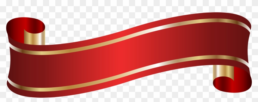 Red Ribbon Banner Png For Kids Transparent Png 7941x2770 97360