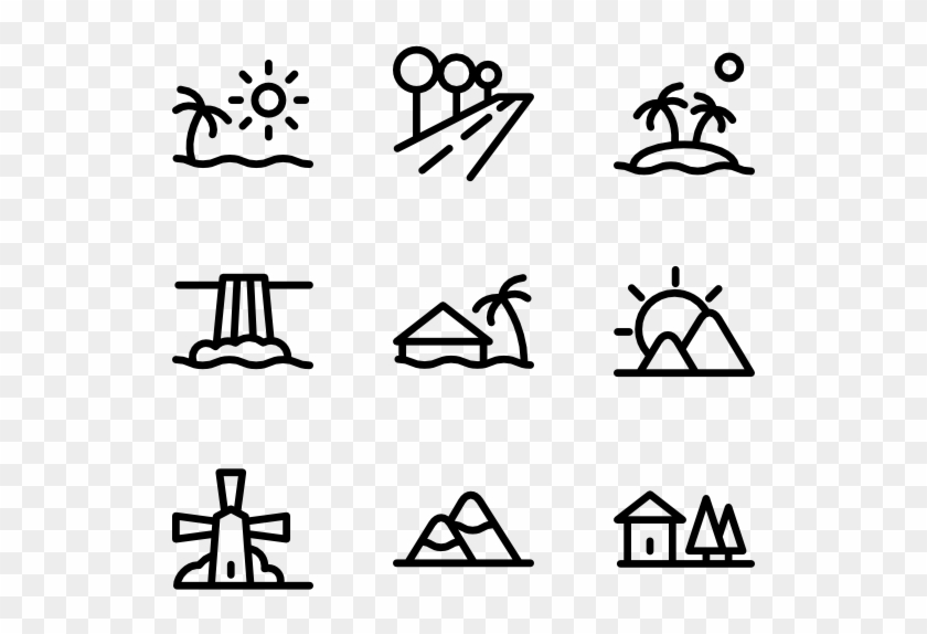 Banner Transparent Download Mountain Icons Free Landscapes - Gunung ...
