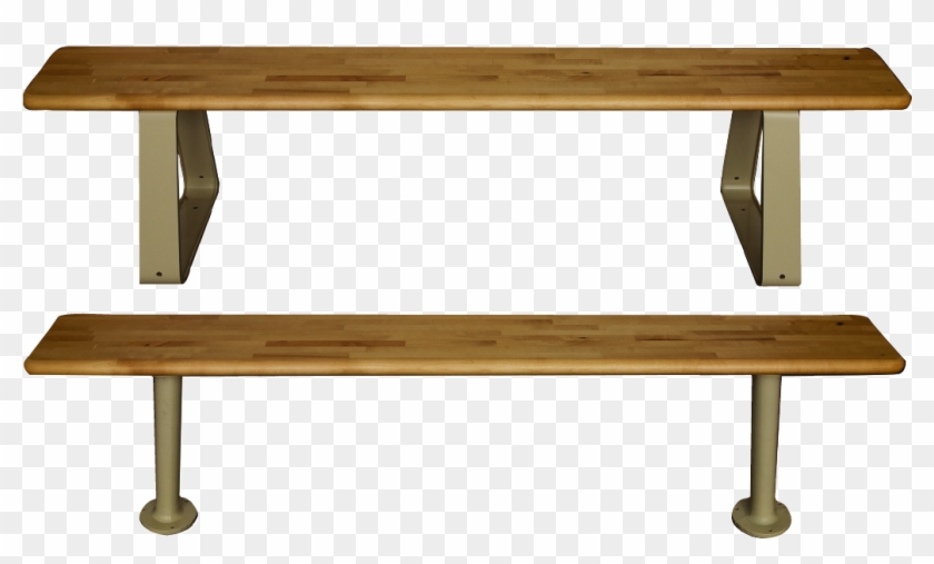 Wood Bench Tops For Use With Pedestals To Make Locker Room
