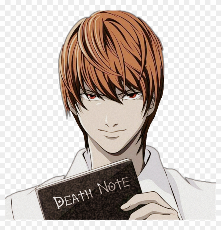 Deathnote Kira Anime Blackandwhite 🌃❤ - Death Note Main Character, HD Png  Download - 1024x1019(#913951) - PngFind