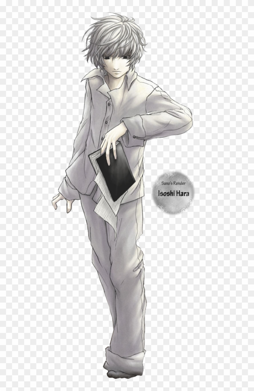 Death Note Near Png Near Death Note Standing Transparent Png 500x1212 Pngfind