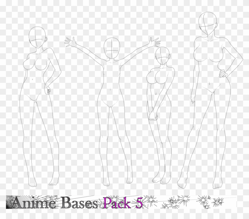 How to Draw an Anime Little Girl (Entire Body) - AnimeOutline