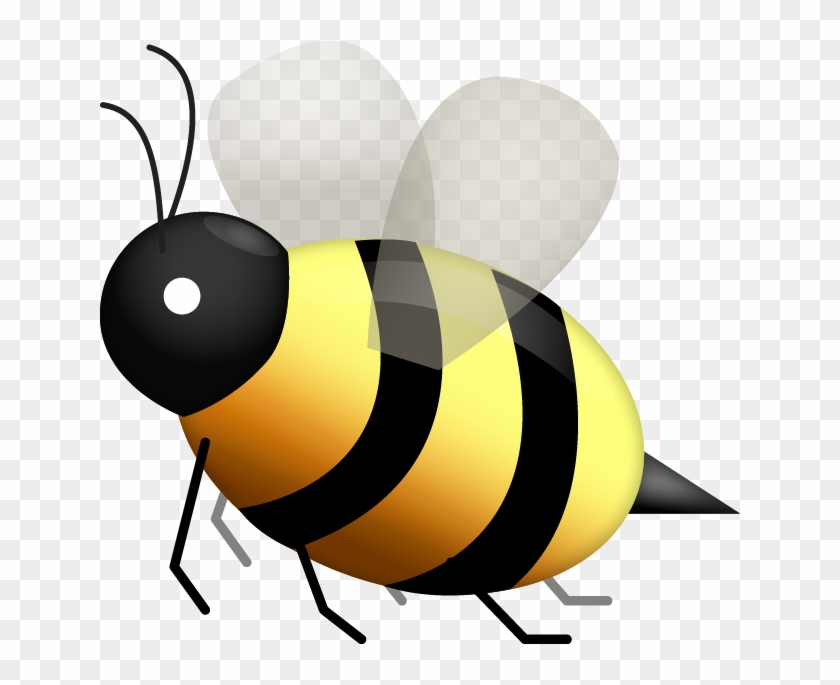 Honey Bee Png - Emoji Of Bee, Transparent Png - 640x605(#919698) - PngFind