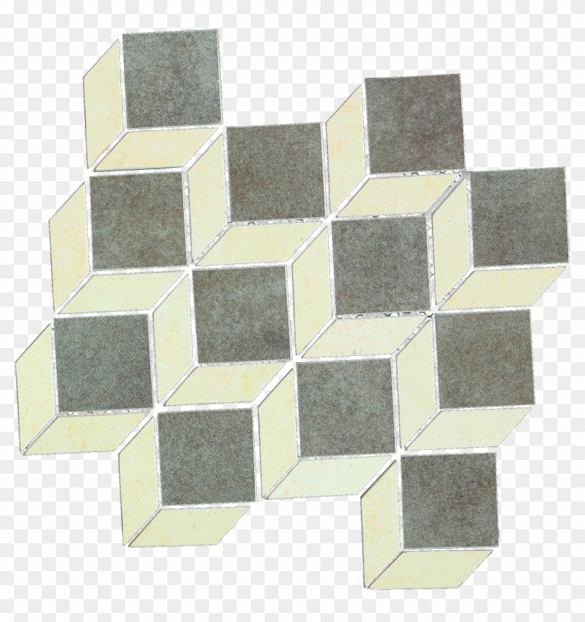 Azulejo Three Dimensional Threedimensional - Tile, HD Png Download