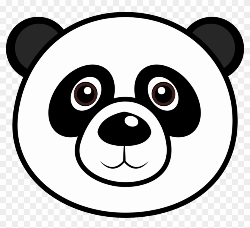 Clip Art Free Library Collection Of Black And White - Dibujos Faciles De  Osos Pandas, HD Png Download - 962x830(#922211) - PngFind