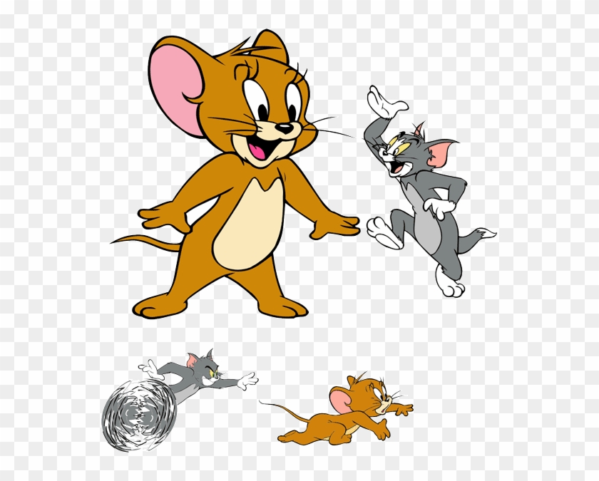 Tom And Jerry Clipart Vector - Tom And Jerry Vector Free, HD Png Download -  555x595(#924139) - PngFind