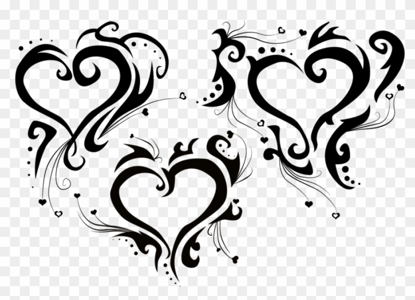 Free Tribal Heart And Flower Tattoo Designs Download Free Tribal Heart And  Flower Tattoo Designs png images Free ClipArts on Clipart Library