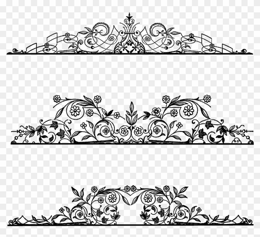 Download Digital Page Divider Collage Sheet Download Png Text Dividers Png Floral Transparent Png 1237x1600 929090 Pngfind