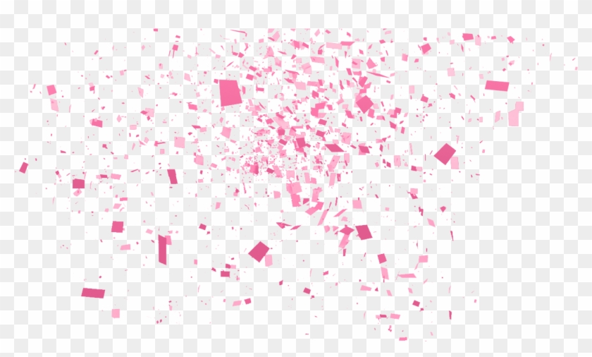 1600 X 757 19 Pink Paper Confetti Png Transparent Png 1600x757 Pngfind