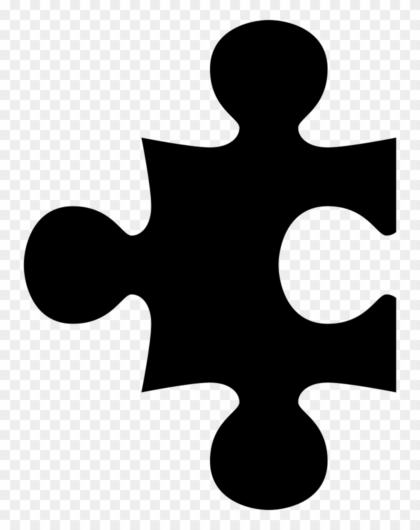 Puzzle Piece Black Shape Comments Puzzle Logo Free Vector Hd Png Download 746x980 931197 Pngfind
