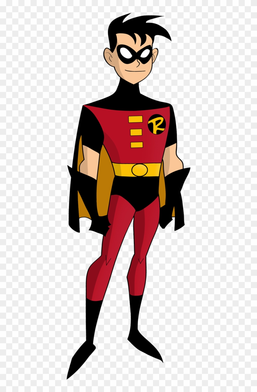 Robin Clipart Superhero - New Batman Adventures Robin, HD Png Download -  1024x1655(#932890) - PngFind