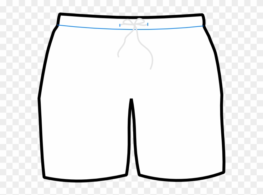 White Swim Shorts Template Hd Png Download 600x543 934835 - swimsuit roblox template