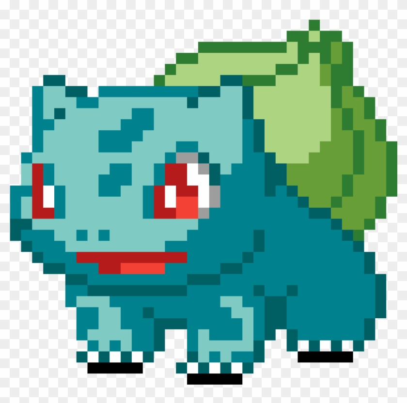 Bulbasaur - Bulbasaur Pixel Art, HD Png Download - 1190x1190(#936211