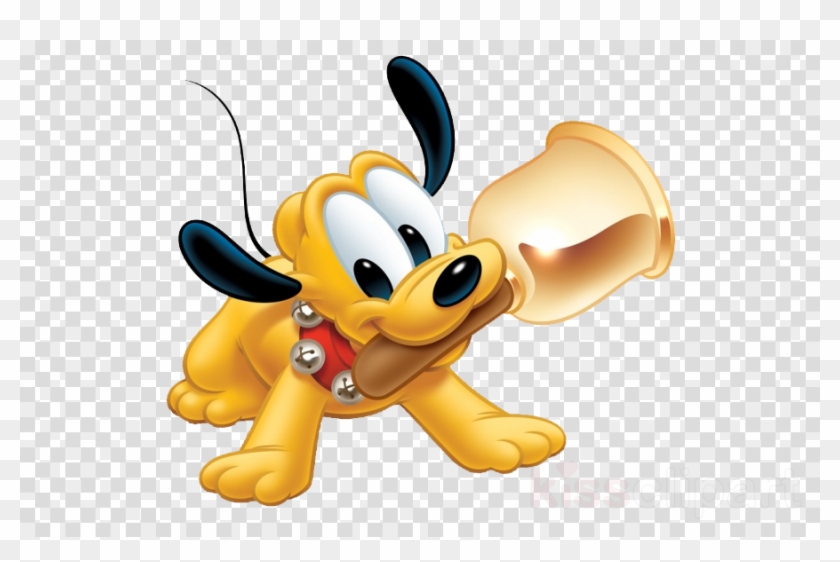 Mickey Mouse Pluto Baby Clipart Pluto Mickey Mouse Baby Disney Png Transparent Png 900x560 Pngfind