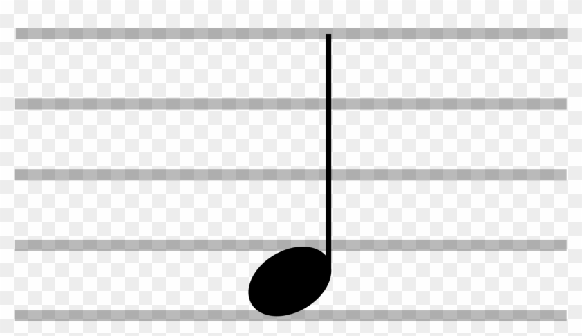 photo Quarter Note Transparent Background quarter note in music transparent png